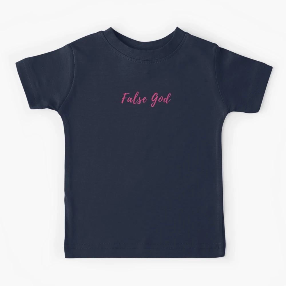 False God Taylor Swift Lover Album lyrics pink Kids T-Shirt for Sale by  bombalurina