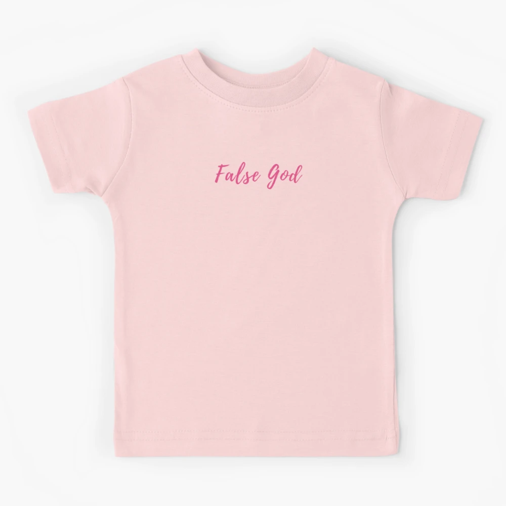 False God Taylor Swift Lover Album lyrics pink Kids T-Shirt for Sale by  bombalurina