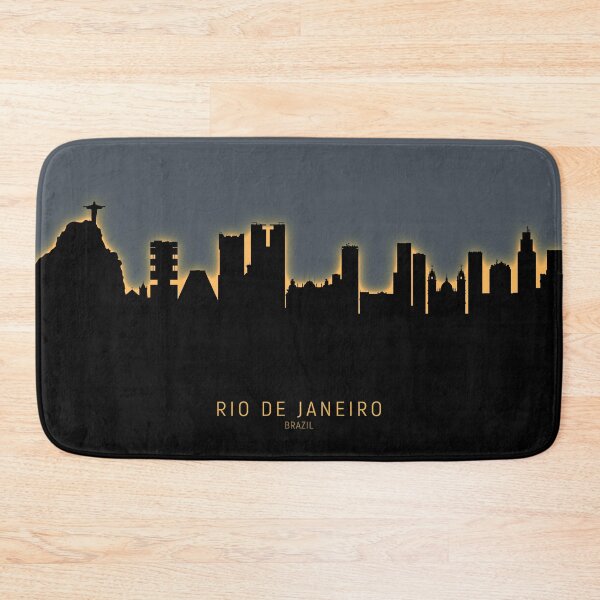Item preview, Rio de Janeiro Brazil Skyline designed and sold by ArtPrints.