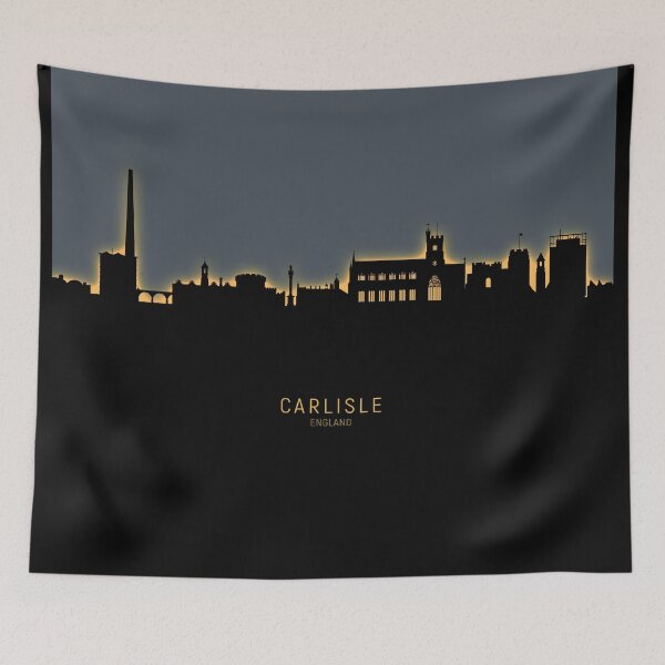 Artikelvorschau, Carlisle England Skyline entworfen und verkauft von ArtPrints.