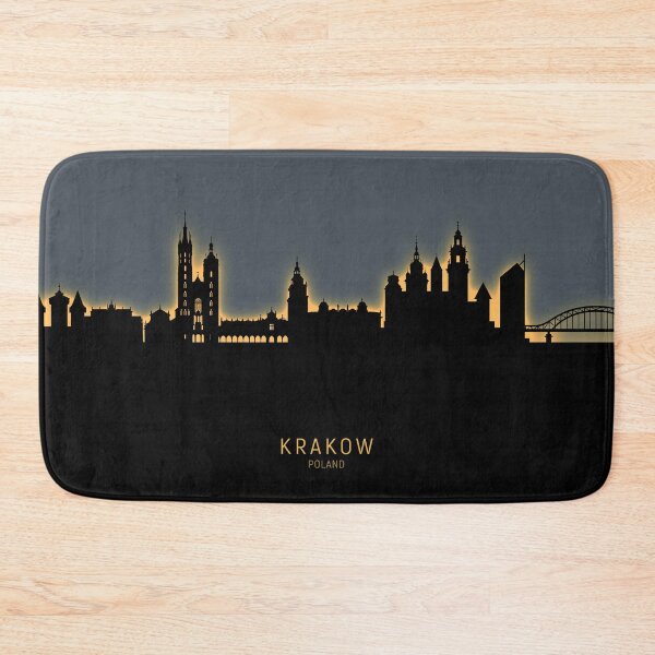 Item preview, Krakow Poland Skyline designed and sold by ArtPrints.