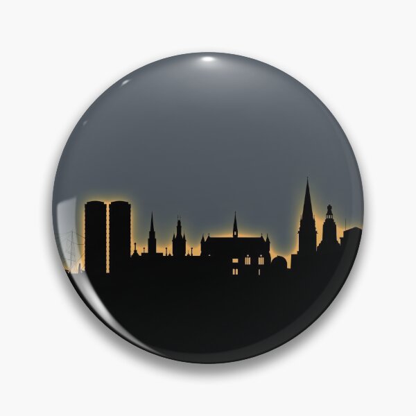 Item preview, Dundee Scotland Skyline designed and sold by ArtPrints.