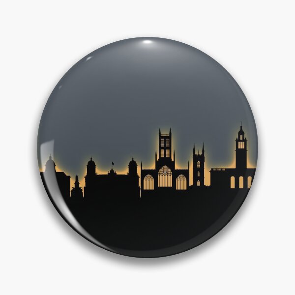 Item preview, Kingston upon Hull England Skyline designed and sold by ArtPrints.