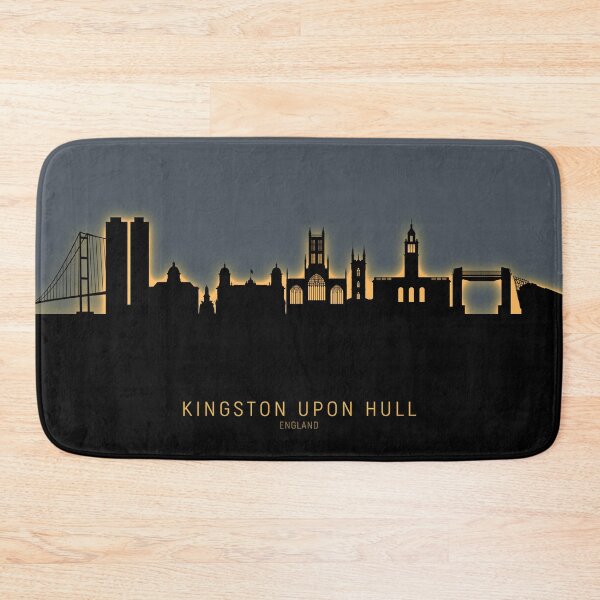 Item preview, Kingston upon Hull England Skyline designed and sold by ArtPrints.