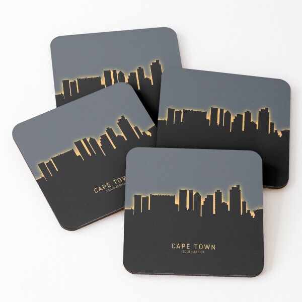 Item preview, Cape Town South Africa Skyline designed and sold by ArtPrints.