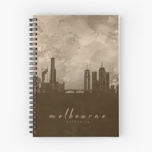 Artikelvorschau, Melbourne Skyline entworfen und verkauft von BekimART2.