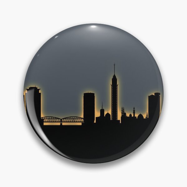 Item preview, Cairo Egypt Skyline designed and sold by ArtPrints.