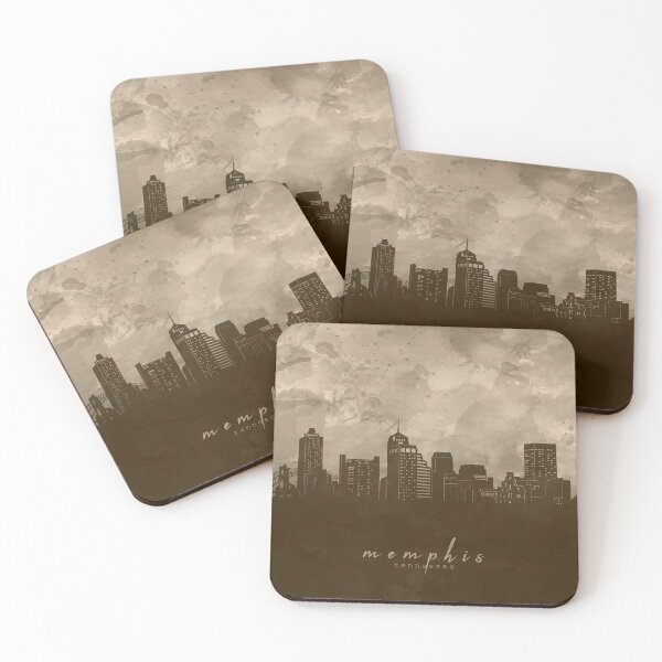 Item preview, memphis skyline designed and sold by BekimART2.