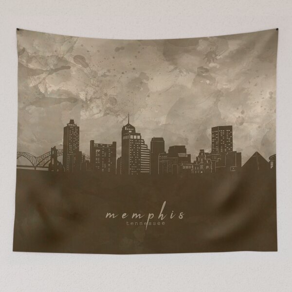 Item preview, memphis skyline designed and sold by BekimART2.