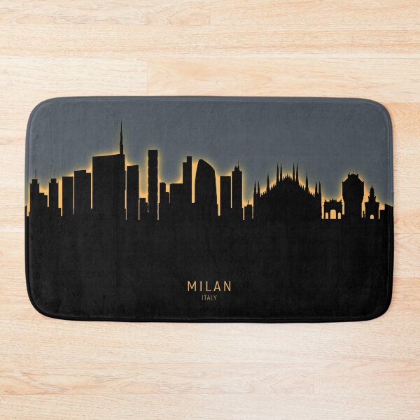 Item preview, Milan Italy Skyline designed and sold by ArtPrints.