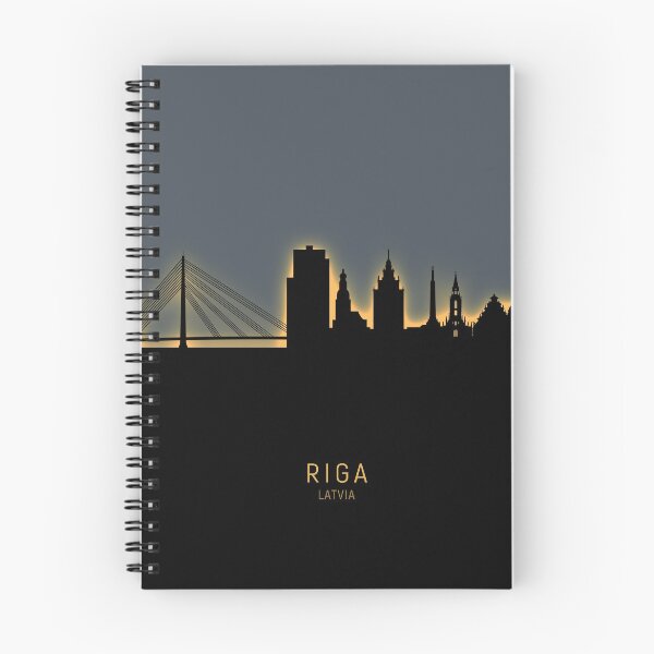 Item preview, Riga Latvia Skyline designed and sold by ArtPrints.