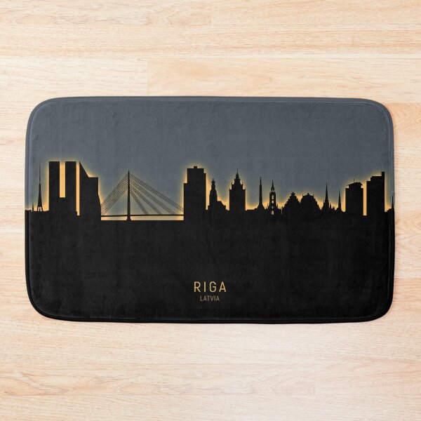 Item preview, Riga Latvia Skyline designed and sold by ArtPrints.