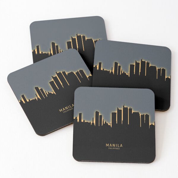 Item preview, Manila Philippines Skyline designed and sold by ArtPrints.