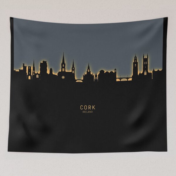 Item preview, Cork Ireland Skyline designed and sold by ArtPrints.
