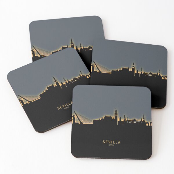 Artikelvorschau, Sevilla Spain Skyline entworfen und verkauft von ArtPrints.