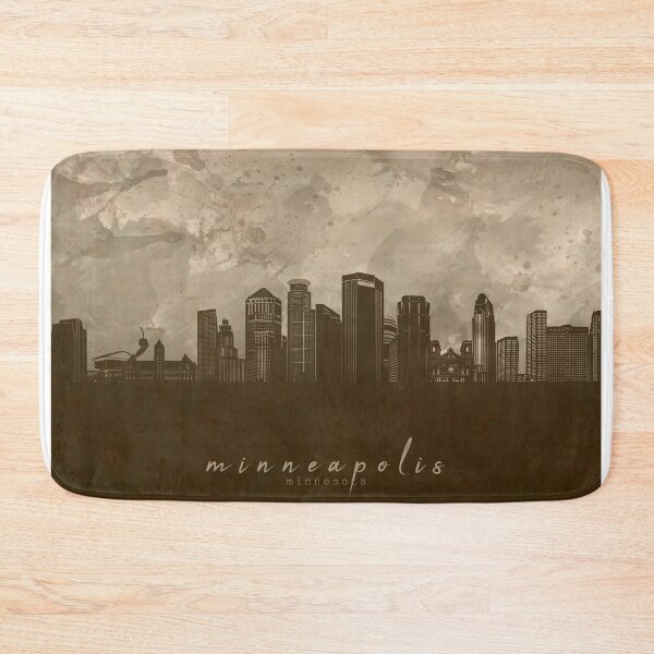Item preview, minneapolis skyline designed and sold by BekimART2.