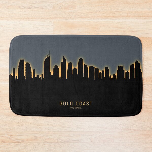 Item preview, Gold Coast Australia Skyline designed and sold by ArtPrints.