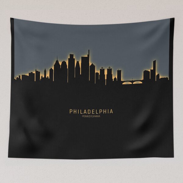 Item preview, Philadelphia Pennsylvania Skyline designed and sold by ArtPrints.