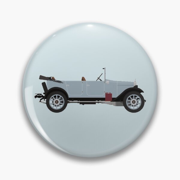 Item preview, Austin 12/4 Tourer 'Clifton' with roof down (Grey Blue) designed and sold by JHMimaging.