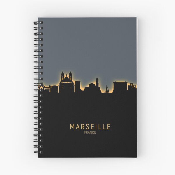 Item preview, Marseille France Skyline designed and sold by ArtPrints.