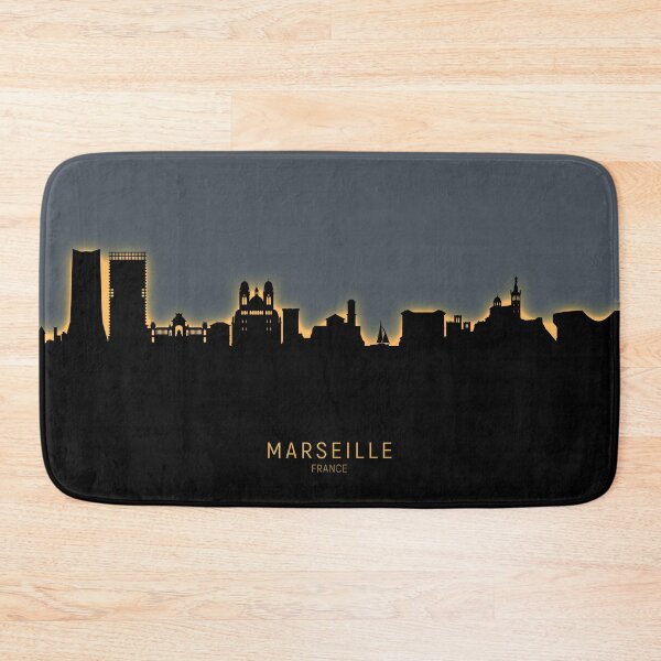 Item preview, Marseille France Skyline designed and sold by ArtPrints.