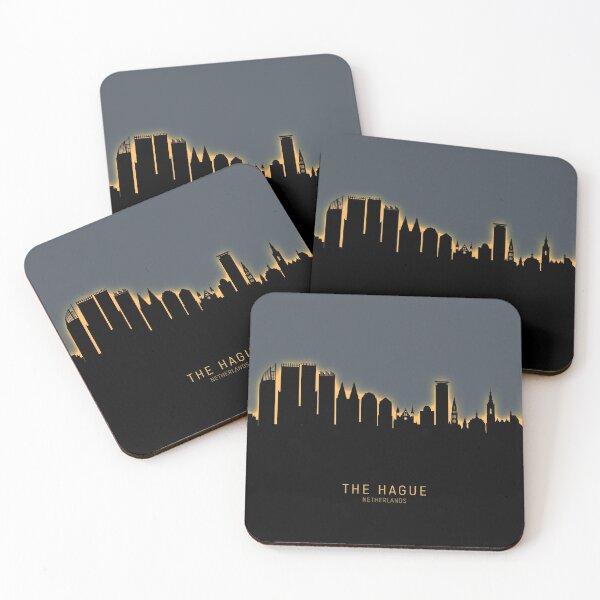 Item preview, The Hague Netherlands Skyline designed and sold by ArtPrints.