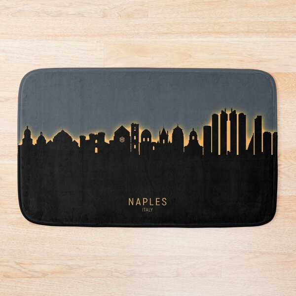 Item preview, Naples Italy Skyline designed and sold by ArtPrints.