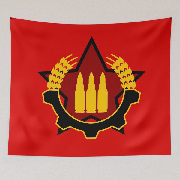 Item preview, Socialist Rifle Flag designed and sold by On-Fire.