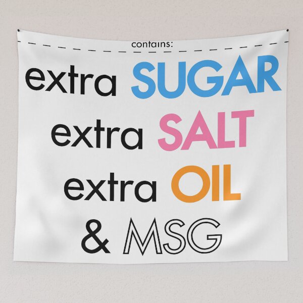 Item preview, Birthday Cake Typographic Print designed and sold by Henrik CB Design.