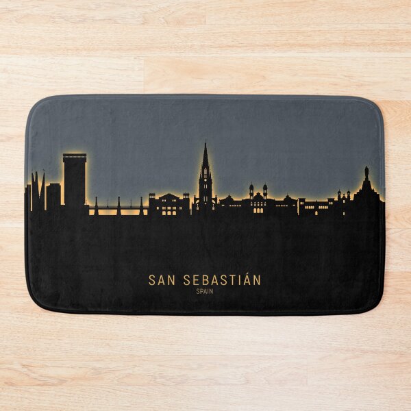Item preview, San Sebastian Spain Skyline designed and sold by ArtPrints.