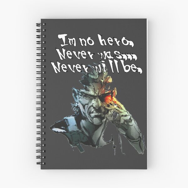 Item preview, Metal Gear Solid - I'm No Hero... designed and sold by Ravioko.