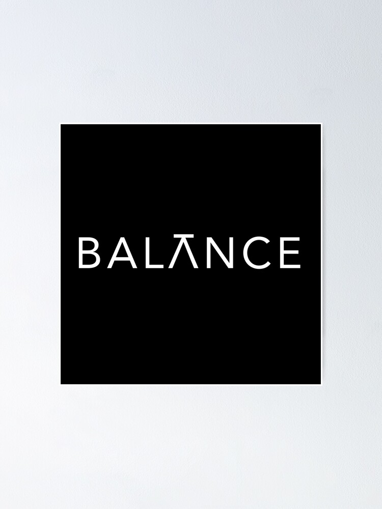 Thumbnail 1 von 3, Poster, Balance designt und verkauft von Saphirtattoos.