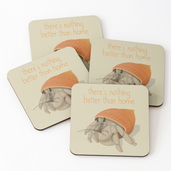 Item preview, Introvert hermit crab nothing better than home in a seashell designed and sold by Tefra.