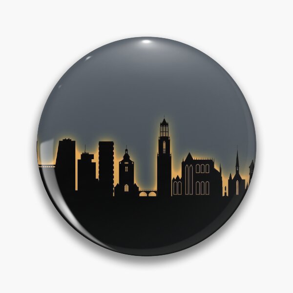 Item preview, Utrecht The Netherlands Skyline designed and sold by ArtPrints.