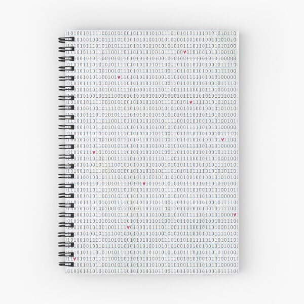 Item preview, Binary Code Love designed and sold by Rainbows Galore.