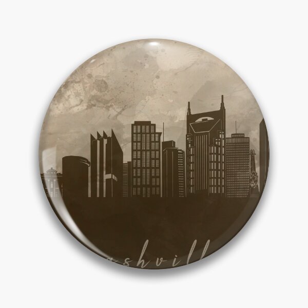 Item preview, nashville skyline designed and sold by BekimART2.