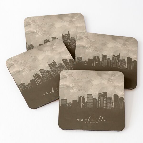 Item preview, nashville skyline designed and sold by BekimART2.