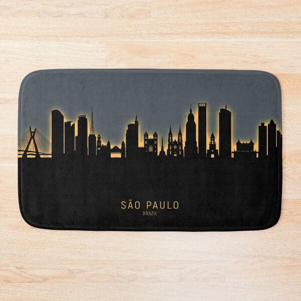 Item preview, São Paulo Skyline Brazil designed and sold by ArtPrints.