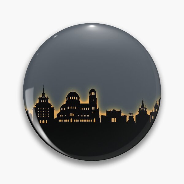 Item preview, Sofia Bulgaria Skyline designed and sold by ArtPrints.