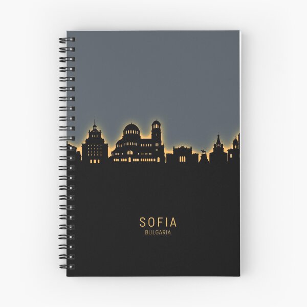 Item preview, Sofia Bulgaria Skyline designed and sold by ArtPrints.