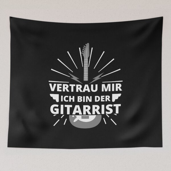 Item preview, Trust me I'm the guitarist guitar gift designed and sold by Evelyn Bitter.