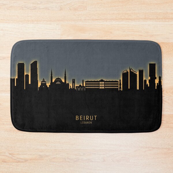 Item preview, Beirut Lebanon Skyline designed and sold by ArtPrints.