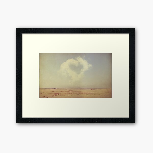 love is in the air... Framed Art Print