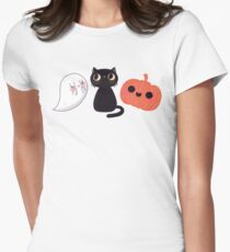 Camiseta entallada para mujer Escalofriante