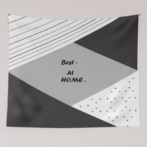 Item preview, Best, at home. Shapes decor 6. minimal. line. abstract, black, silver, white, collage. minimal. line. designed and sold by PrintedDreams.