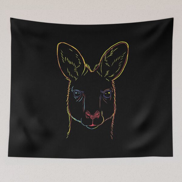 Item preview, Kangaroo Strokes designed and sold by alwe-designs.