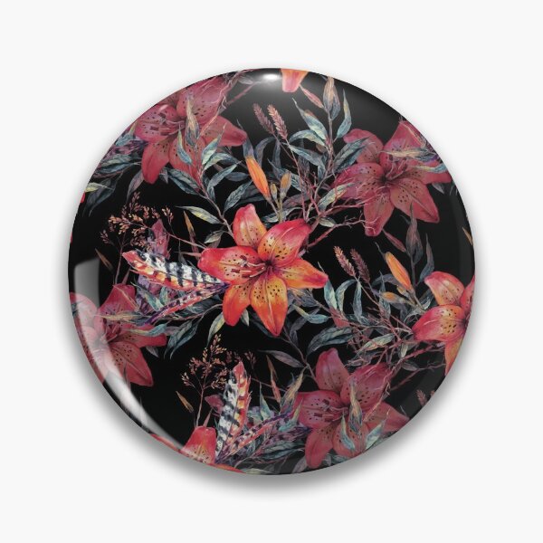 Item preview, Misteriosas flores tropicales designed and sold by Rainbows Galore.