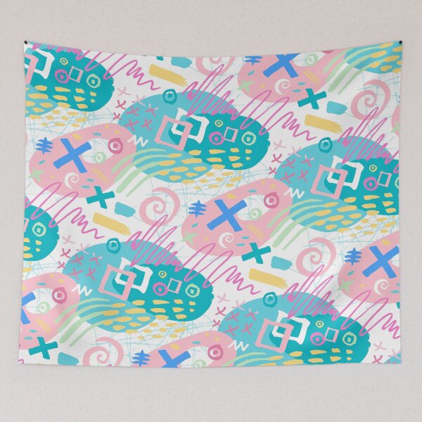 Item preview, Pastel Abstract Doodles designed and sold by Rainbows Galore.