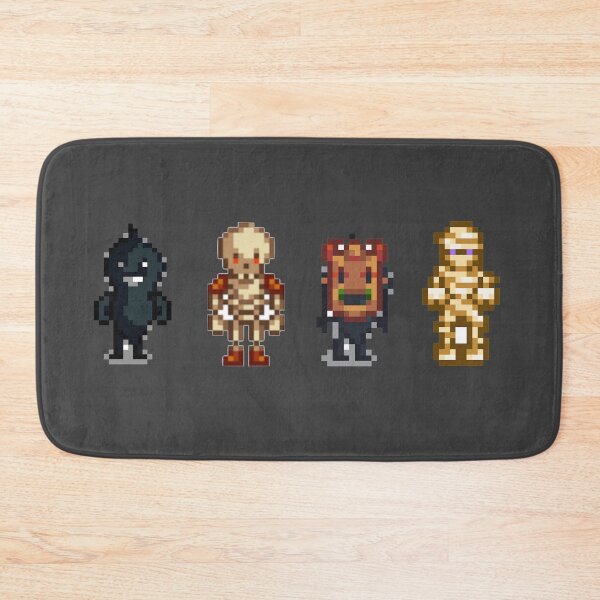 Item preview, Stardew Valley Monsters: Shadow Brute, Skeleton, Shadow Shaman, Mummy designed and sold by r9440.