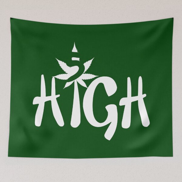 Item preview, High 5 (Hi 5), Marijuana Leaf, 420 designed and sold by MerchHouse.